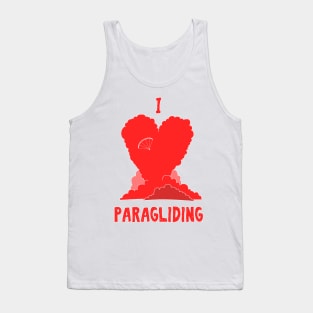 I Love Paragliding Tank Top